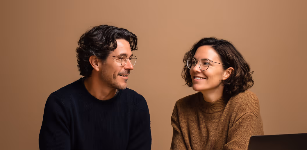 Executive presenting a real-time insights plan